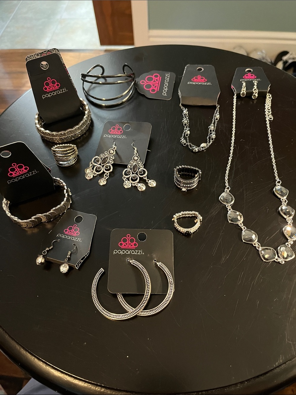 paparazzi Silver-Tone Mixed Necklace and Jewelry Set